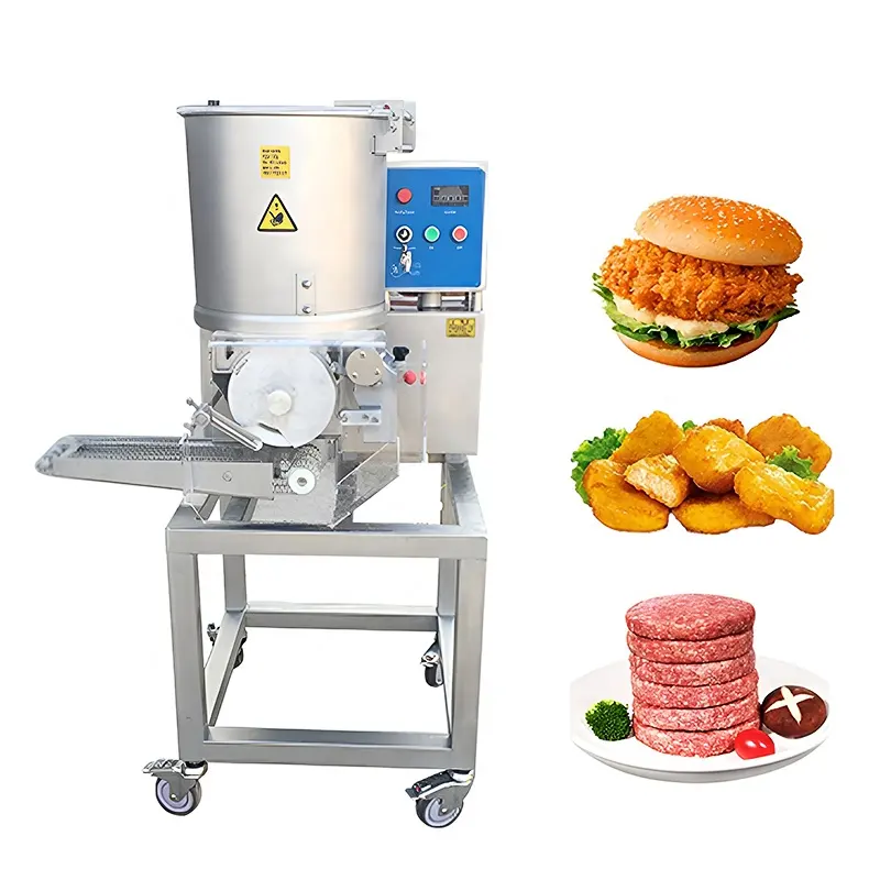 중국 공업 자동 버거 패티 기계 고기 파이 만들기 기계 공장 공급 가격 버거 패티 만들기 기계