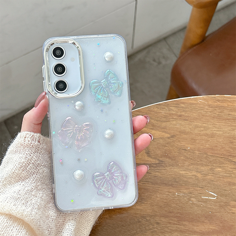 Noeud violet transparent