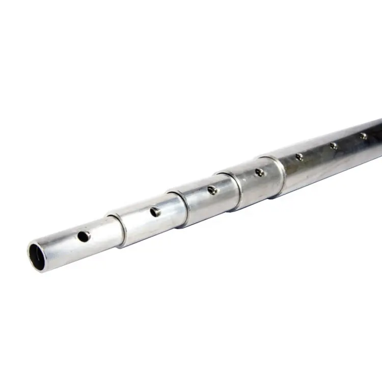 aluminium telescopic tent pole