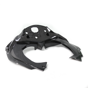 Motosiklet 3K karbon Fiber parlak 100% dimi örgü Dash Panel Kawasaki ZX25R <span class=keywords><strong>ZX</strong></span> 25R 2020 2021 Dashboard kapak