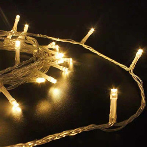 Holiday Light 10m 110V 220V Blanco cálido Led Decoración Luz Impermeable Pvc Cadena de luces - Product Image 5