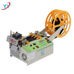 Cortadora de tela controlada por computadora de alta velocidad Cortadora de cinta automática Cortadora de correas en caliente - Product Image 1