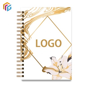 Impresión de logotipo personalizable A4 A5 Cuaderno espiral Bienestar Tapa dura Diario de oración cristiana Cuaderno espiral - Product Image 1