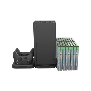3ใน1ชุดเกมอเนกประสงค์สำหรับ Xbox Series X คอนโซลแท่นชาร์จแผ่นเกมสำหรับ Xbox คอนโทรลเลอร์ไร้สายขายส่ง - Product Image 4