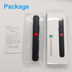 Apparecchiatura di presentazione puntatore Laser per presentatore Laser wireless con ricevitore USB magnetico per presentatore PPT per computer Powerpoint - Product Image 6