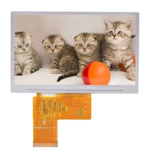 2024 nueva llegada colorido 4,3 pulgadas TFT LCD módulos brillo eficiente luz solar legible pantalla táctil monitores - Product Image 1