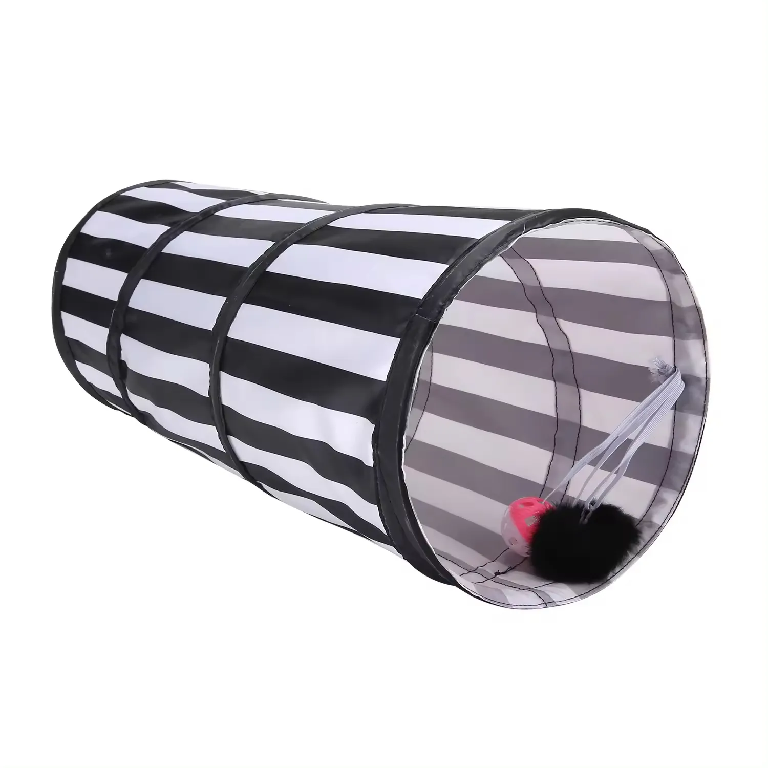 Songci Foldable Holes Pet Cat Tunnel Toys Pets Animals Kitten Indoor Outdoor Training Play Tube Supplies Cat and Dog Game Pipe