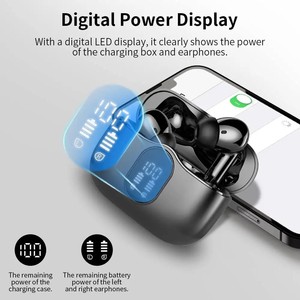 電子製品A90ProENCノイズキャンセリングIP7防水ヘッドセットミニディープバスステレオサウンド真のtwsワイヤレスイヤフォン