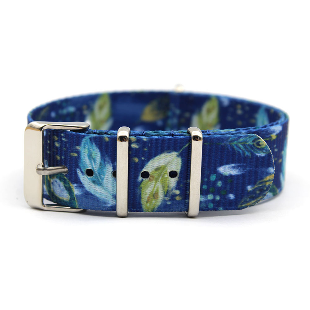 floral blue