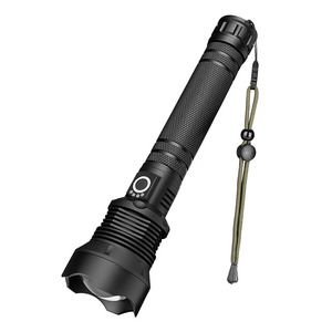 Topcom-linterna de larga distancia de alta potencia, potente linterna táctica recargable por USB con Zoom para caza - Product Image 6