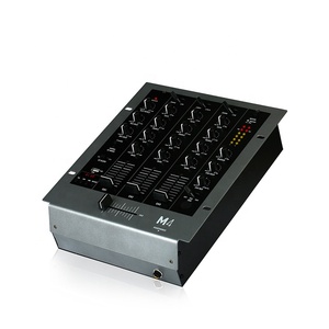 M4 Dj denetleyici USB ile ses mikseri 3 kanal ses ses mikseri konsolu - Product Image 3