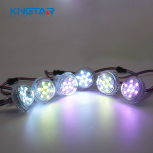 35mm Full Color RGB Pixel <strong>LED</strong> Lights Amusement <strong>LED</strong> Modules with IP67 <strong>DC</strong> <strong>12V</strong> Input ROHS Certified Blue <strong>Green</strong> Color Temperatures - Product Image 6