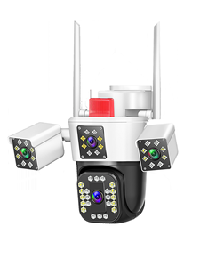 新款ipc360家庭6MP高清3镜头IP66户外无线WIFI摄像头3屏监控P2p智能家居安全摄像头PTZ IP摄像头 - Product Image 6