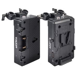İsteğe bağlı p-tap güç kabloları ile çoğu kamera/kırmızı tava ile uyumlu UBP-V/UBP-AB evrensel pil plakası - Product Image 4
