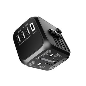 Çok fonksiyonlu evrensel dönüşüm adaptörü çok ülkeli seyahat taşınabilir cep telefonu şarj kafa için ab/İngiltere/AU/abd - Product Image 2