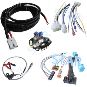 Fabrika özelleştirilmiş 4AWG 6AWG hücre tel tesisat kablosu 100A-OT halka terminali yeni enerji pil kablo demeti - Product Image 2