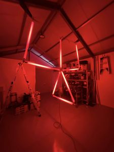 ไฟเวที LED 0.5ม. หลอด360องศาแบบพิกเซลแบบตั้งโปรแกรมได้สำหรับเวทีดีเจคลับและงานเลี้ยงเต้นรำ - Product Image 5