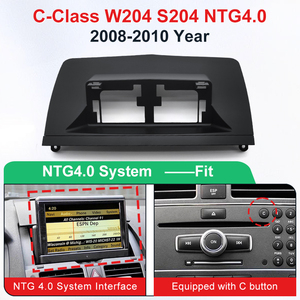 Per Mercedes Benz classe C W204 NTG4.0 NTG4.5 W205 NTG5.0 V classe W447 2008-2018 Android schermo con base per berlina telaio di fissaggio - Product Image 3