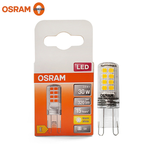 OSRAMLED <strong>G9</strong> <strong>LED</strong> 1.9W 2.6W 4.2W 4.8W Beads <strong>G9</strong> Base Lmap 2700K Warm White 230V Clear 15 Years Lifespan Use for Table Lamp