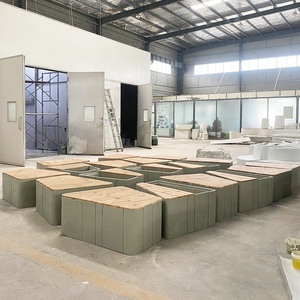 Panche da giardino in fibra di vetro per il tempo libero all'aperto panca salotto - Product Image 2