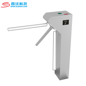 SEWO Shenzhen factory ingresso uscita sistema di controllo accessi SUS 304 tornello a treppiede verticale per palestra - Product Image 2