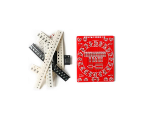 SMT SMD bileşen kaynak uygulama kurulu NE555 doğrultucular CD4017 Mini DIY elektronik kiti lehimleme beceri eğitimi için kiti - Product Image 1