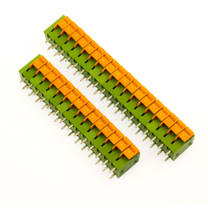 142/5.08mm Screwless <strong>Spring</strong>-Clamp PCB <strong>Terminal</strong> <strong>Block</strong>,Quick-<strong>Connect</strong> Tin-plated Copper Alloy Contacts - Product Image 2