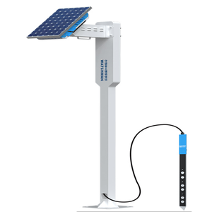 4G Solar Soil Probe with Moisture Temperature NPK PH EC Salinity Sensing <strong>Elements</strong> at 10/20/30/40/60/70 cm Soil Moisture Sensor - Product Image 1