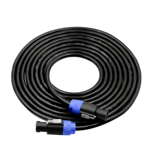 Cable Speakon, cable XLR, sonido nl4fc, cabeza óhmica, enchufe de altavoz de cuatro dos núcleos, cable de sonido de micrófono de conexión