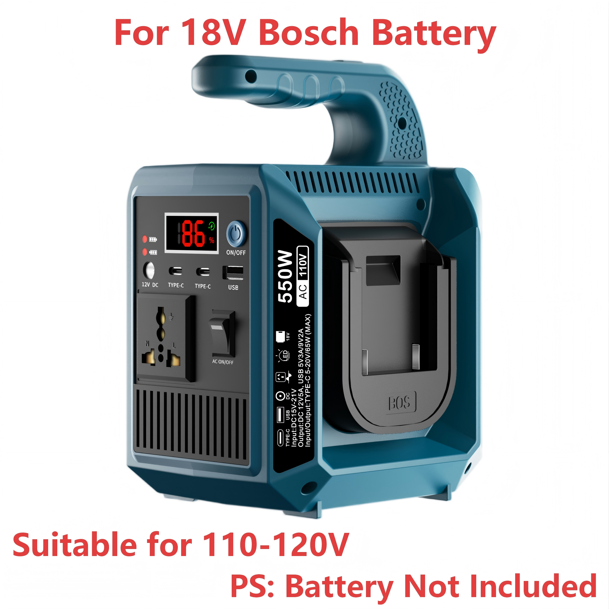 Pour Bosch 110-120V