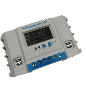 Контроллер солнечного заряда 60A PWM 10A 20A 30A 40A 50A 12v/24v 4USB выход 5V/2A выключенный контроллер солнечного зарядного устройства - Product Image 3