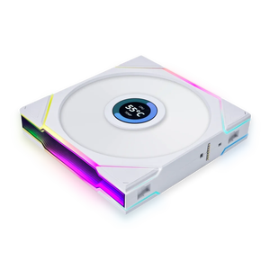 UNI FAN TL LCD 140 สินค้าใหม่มาใหม่พัดลมระบายความร้อน PWM พร้อมฮีทซิงค์พลาสติก RGB สําหรับเคสคอมพิวเตอร์พีซีสําหรับเล่นเกม - Product Image 2