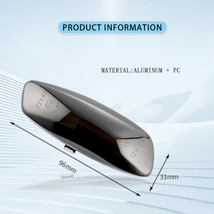 Citroen için C3 dinamik araba yan işaretleyici için Peugeot 207 308 408 3008 RCZ sıralı LED dönüş sinyali göstergesi flaşör işık - Product Image 2