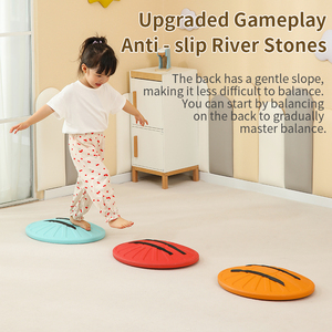 Prancha de Equilíbrio Educacional com Labirinto para Crianças, Pedras de Passo para Jardim ao Ar Livre, Brinquedos de Treinamento Sensorial - Product Image 5