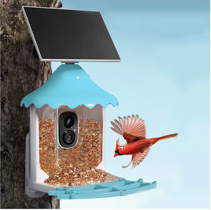 Alimentador de pájaros inteligente mejorado con IA, cámara WiFi, grabación de vídeo automática, identificación de especies, Sensor CMOS, datos de tarjeta de memoria en la nube - Product Image 2