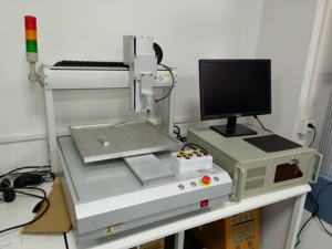 Máquina de prueba de curva de carrera de carga de presión de tecla de botón de tres ejes - Product Image 3