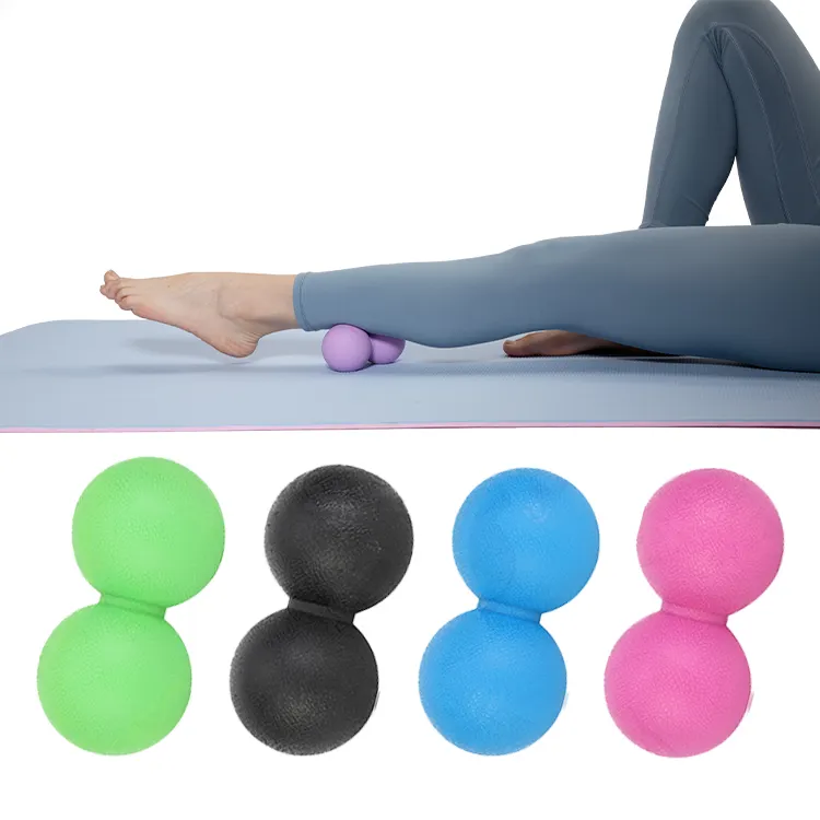 Boule de massage pour le pied, cible pour soulager la douleur des fesses, boule de relaxation yoga fascia, pour le corps, 1 pièce