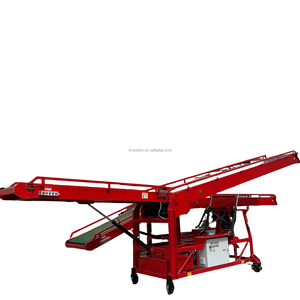 Two Section LC-M2C-9 Truck <strong>Loading</strong> <strong>Unloading</strong> Telescopic <strong>Conveyor</strong> Telescope Belt <strong>Conveyor</strong> for 40Feet <strong>Container</strong> - Product Image 1