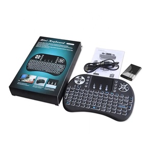 Ratón inalámbrico portátil retroiluminado de 2,4 GHz, miniteclado con panel táctil, teclas Multimedia para Android TV Box Smart TV - Product Image 6