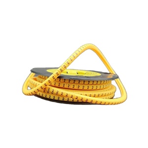 Fabrika satış özel tasarım PVC rota kablo İşaretleyiciler numaraları tüp çeşitli yaygın ekonomik kullanılan - Product Image 1