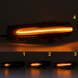 Ailead New TrendE-markスモークレンズダイナミックLEDサイドミラーブリンカーLEDターンシグナルライトforFord Edge 2015-2018 - Product Image 5