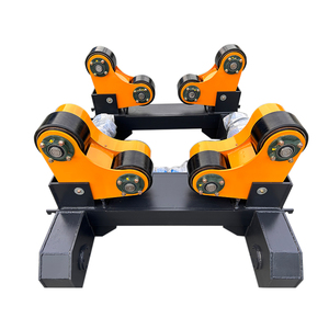 10 Ton Metal Pipe Idle Wheel Turning Rollers Rotator Welding