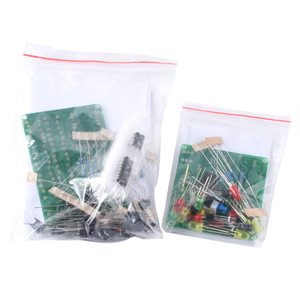 Elettronica fai da te Kit di formazione Starter saldatura pratica bordo con componenti del circuito ICs per l'insegnamento esperimento - Product Image 2