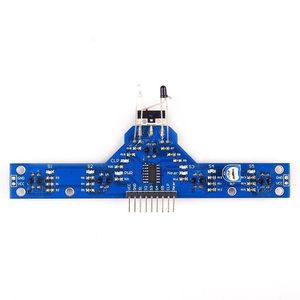 Aismartlink Módulo de sensor de rastreo de 5 canales Detector infrarrojo IR Línea de seguimiento Módulo de sensor de evitación de obstáculos - Product Image 2