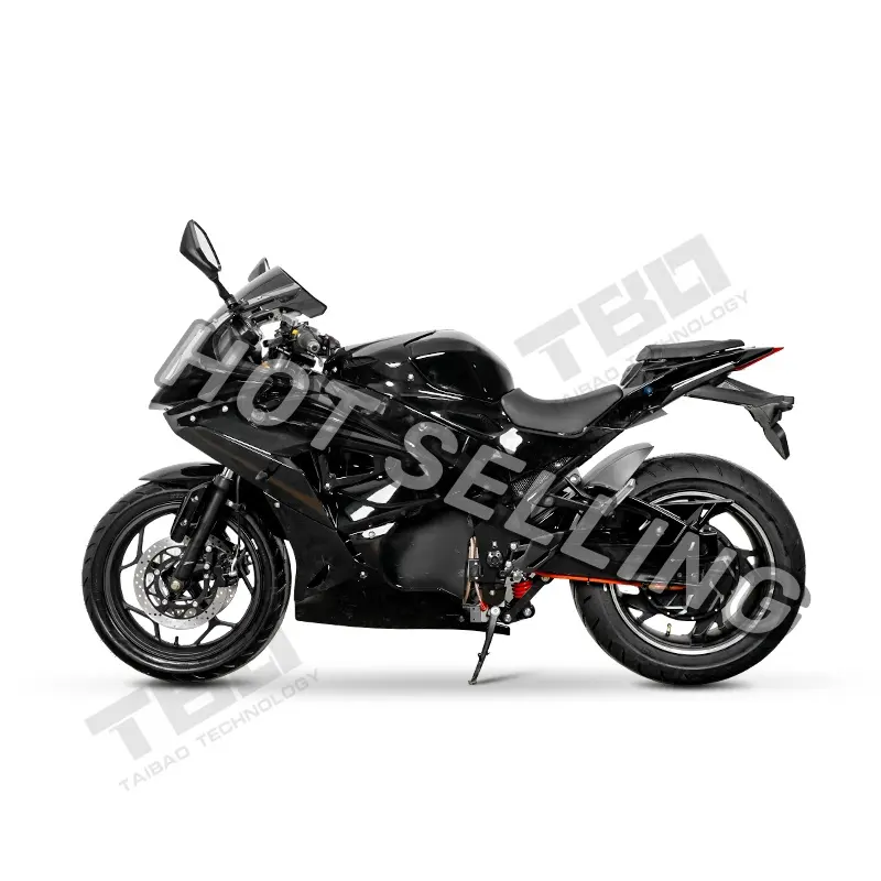All-dark shadow series colour design sens corps grand moyeu de roue moto de course électrique à grande vitesse