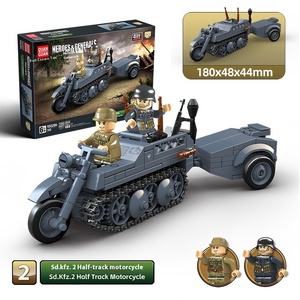 100284 quangan WW2 סדרה t34 טנקים חיילים צבא צבא סובייטים משאית הרכבה לבנים צעצועים בלוקים אבני בניין סטים