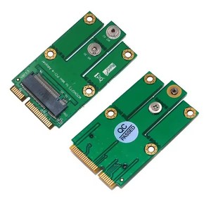 M.2กุญแจ NGFF B ไปยังการ์ดอะแดปเตอร์ MINI PCI-E สำหรับคีย์ NGFF B โมดูล3G/4G - Product Image 1