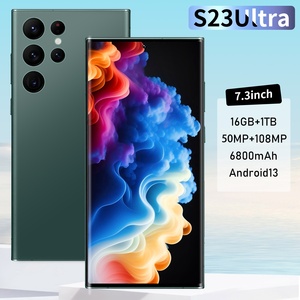 Düşük bütçe S23 cep telefonu yüksek maliyetli ucuz fiyat fabrika fiyatları ile cep kilidini ucuz cep telefonu 5Gsmartphones