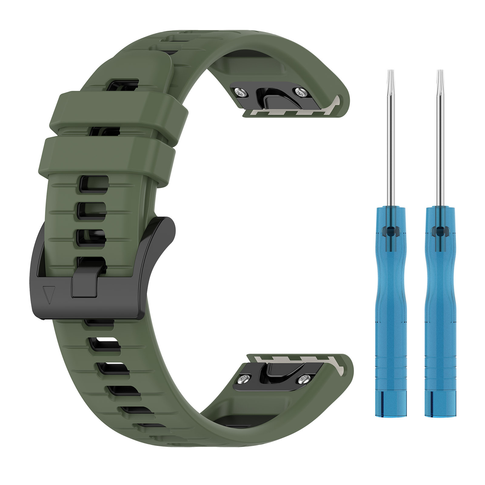 Vert olive et noir