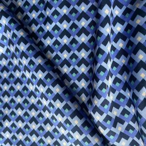 Square Geometric <strong>Pattern</strong> Digital Printed New Spring Summer Fabric - Product Image 3